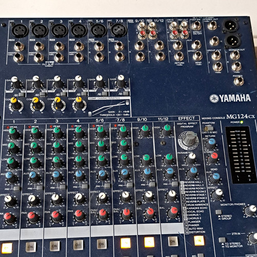 Yamaha mg124cx channel - mg124cx, 12-channel