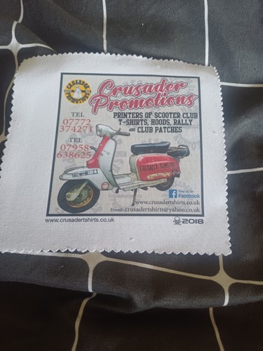 Scooter rally patch crusader - scooter,