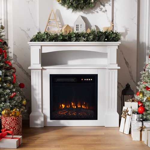 Led electric fireplace with - fireplace,