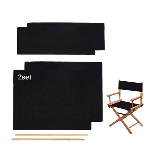 Set director chair canvas - set,
