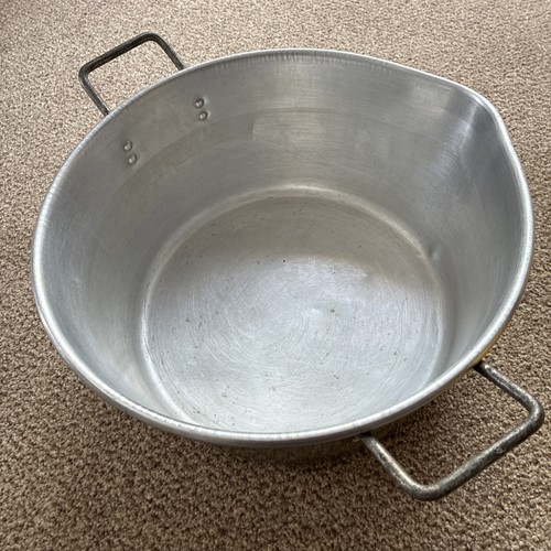 Vintage large aluminium - large, jam