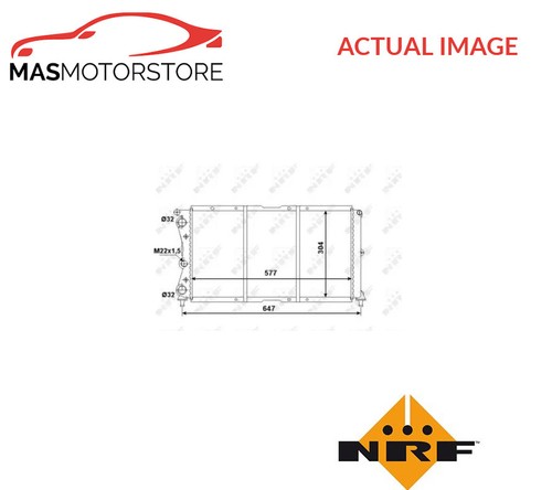 Engine cooling radiator nrf - cooling,