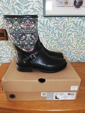UGG Sivada Liberty Strawberry Thief rain boots/wellies BNWT size 6.5