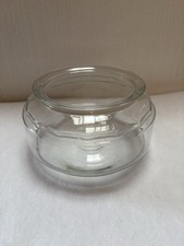Vintage Glass Turtle Fish Bowl Mid Century Modern Terrarium I Gallon 6”