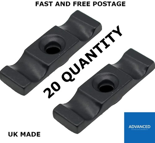 Black plastic turn - 20,