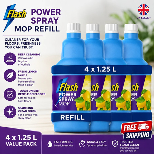 Flash power spray mop - power,