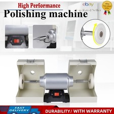 3000RPM Dental Polishing Lathe Machine Double Top Electric Grinder Polisher 550W