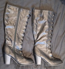 Joe Browns Black Leather Knee