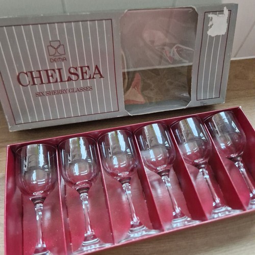 Dema sherry glasses set - set, of