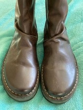 Nearly New, hardly worn,  Womens Fly London 'Reno' Zip Up  Ankle Boots, size 39