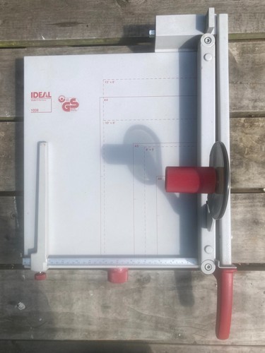 Ideal 1038 paper guillotine - ideal,