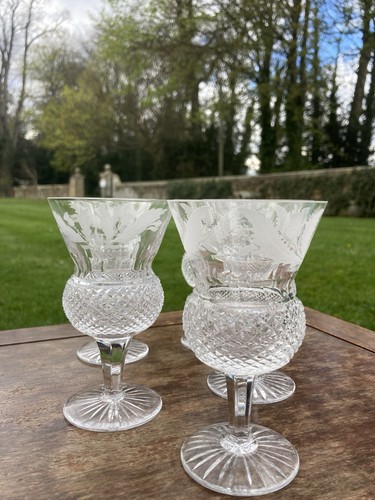 Edinburgh crystal wine glasses - crystal,