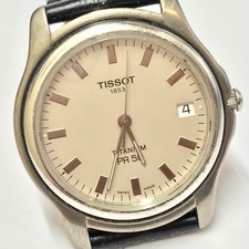 TISSOT PR50 Titanium J176/276K Men's TITANIUM Classic STRAP Watch