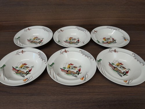 Six alfred meakin brixham - six,