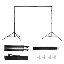 Background Stand KIT Photography/Lighting/Party Studio Backdrop Stand +Bag
