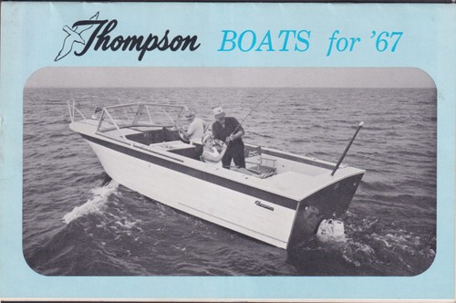 Thompson boats for folder - thompson, '67