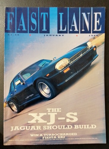 Fast lane car magazine - lane, january