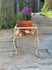 Vintage wrought iron plant