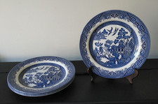 Set of Four Churchill Blue