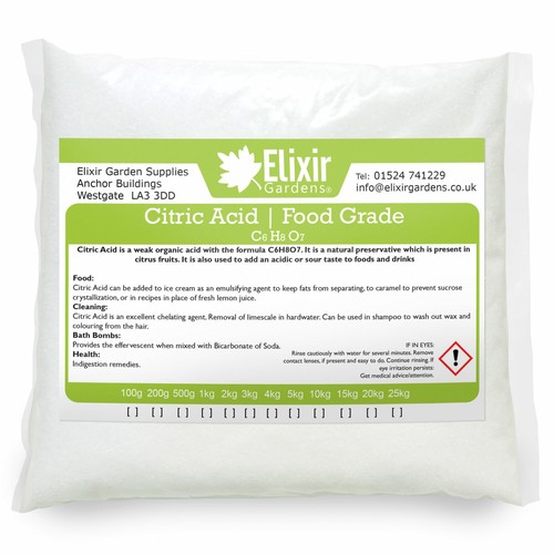 5kg anhydrous citric acid - citric,