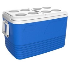 Cool Box Portable Coolbox Termos 60L Insulated Cooler Food Drinks Travel Camping