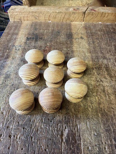 Pine drawer knobs - pine,
