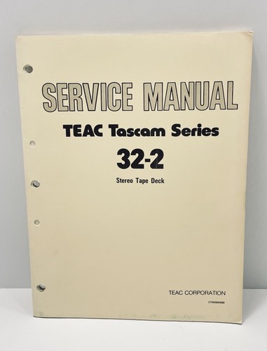 Teac tascam model service - tascam, 32
