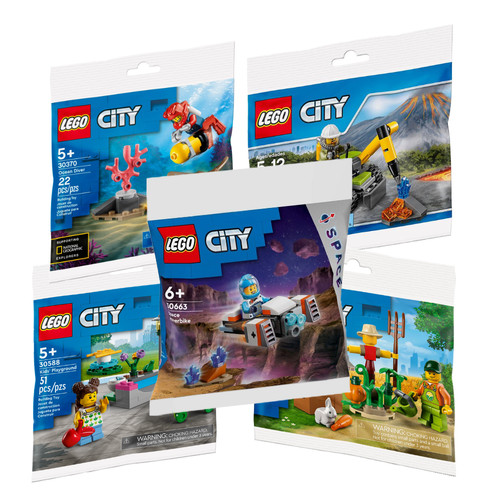 Lego city polybag choose - ,