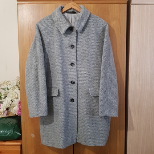 Vtg michael overcoat grey - vtg,