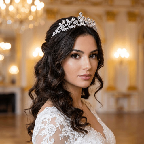 Adult rhinestone crown - adult,
