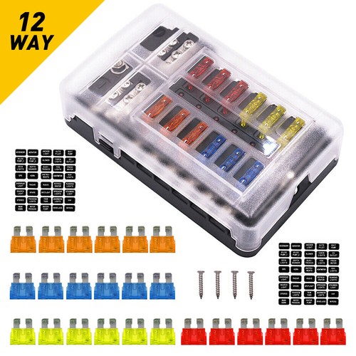 Blade fuse box block - box,