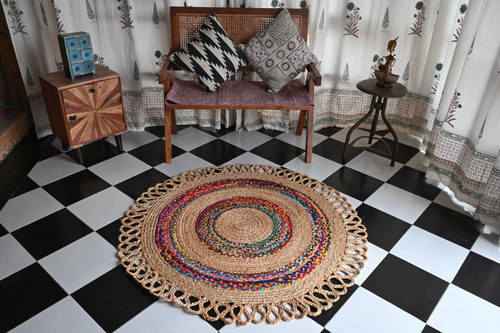 Rugmoda jute natural multi - jute,