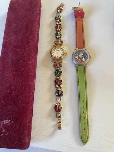 Vintage watch ladybug ladybird