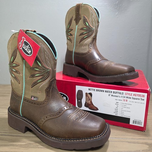 Justin boots nettie brown - justin,