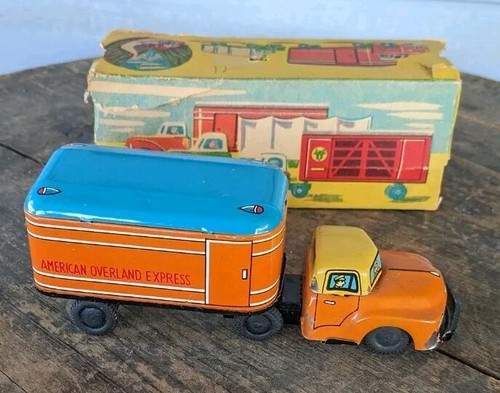 Japan tin american - japan, overland