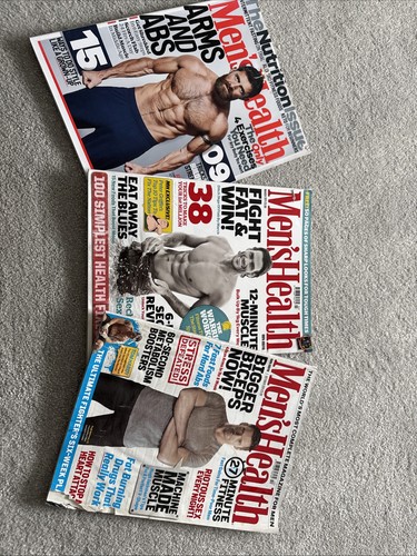 Men health magazine april - health,