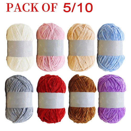 5pc 100g skein shiny - 5pc,