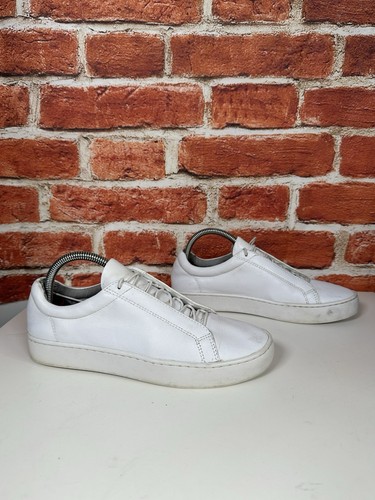 Vagabond shoes white - shoes, leather