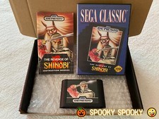 The Revenge of Shinobi Sega Genesis - NTSC-U/C USA VGC CIB - Tracked