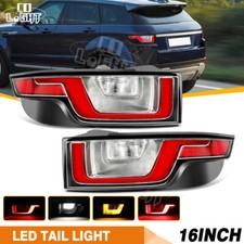 Pair LED Rear Lights with Dynamic Turn Signal for Range Rover Evoque 2011–2019