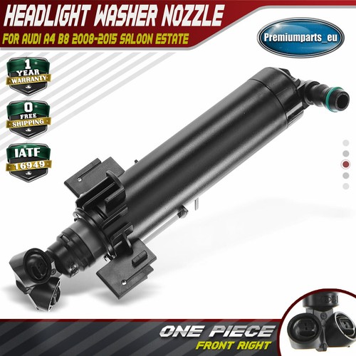 Headlight washer nozzle - headlight, right