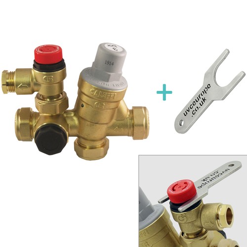 Caleffi 22mm inlet control - caleffi,