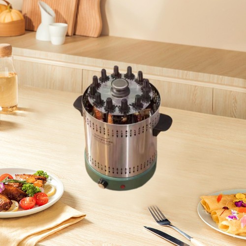 Vertical rotisserie grill - rotisserie, 12