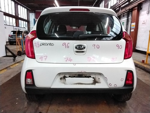 Rear bumper kia picanto mk2 - rear,