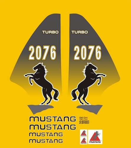 Mustang 2076 turbo skid - 2076,