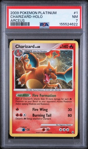 Psa charizard holo - psa, 7