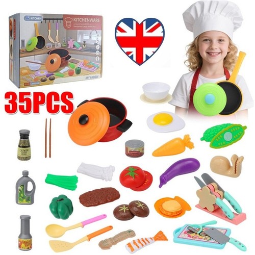 35pcs kids play kitchen toy - kitchen,