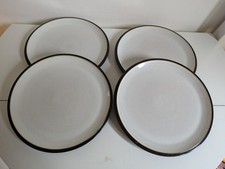 4 X Denby Everyday Black