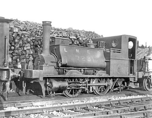 Lner locomotive model - y5, train