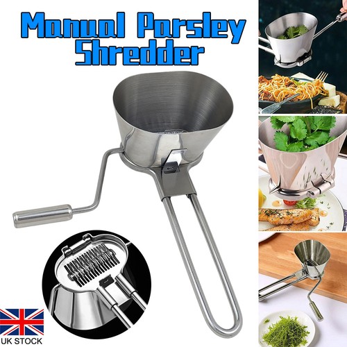 Stainless steel rotary herb - steel,